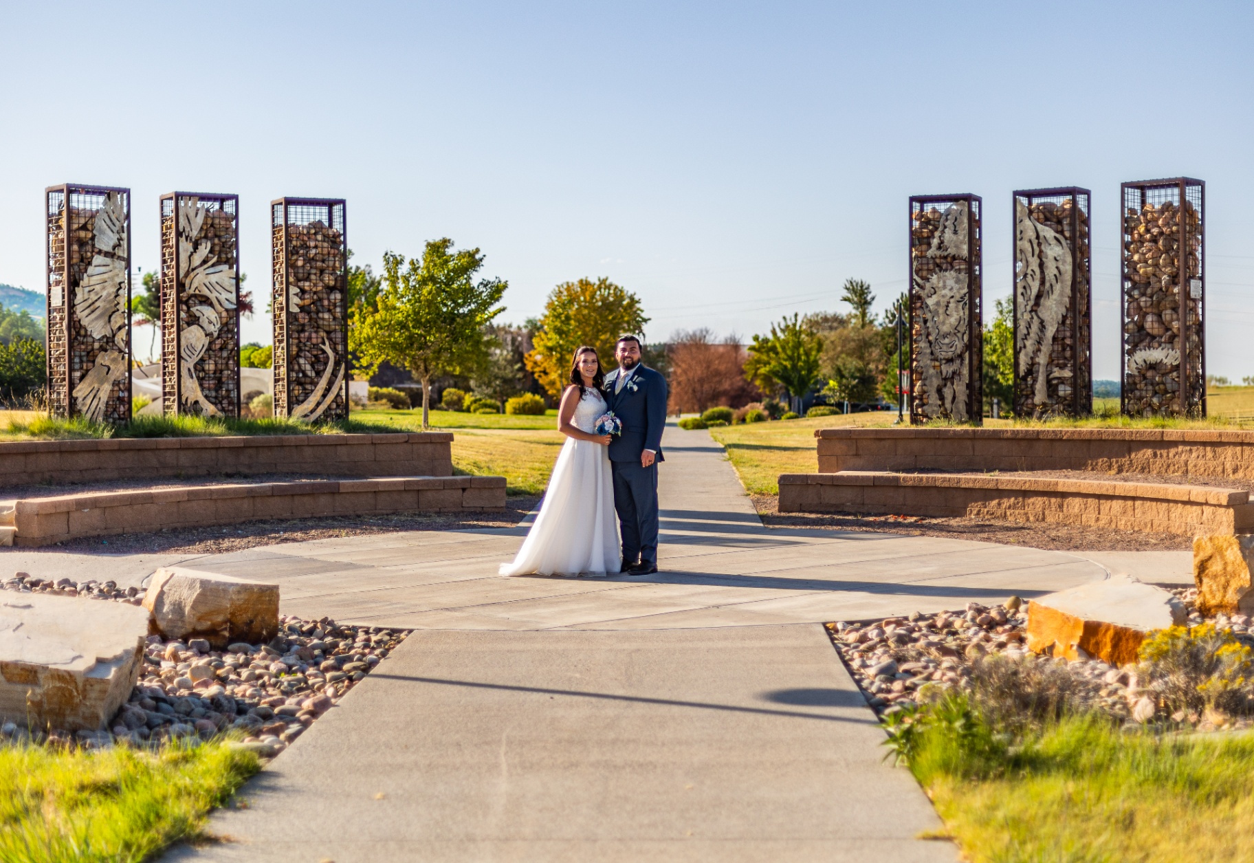 Castle Rock Wedding — Prairie & Stone Sculptures