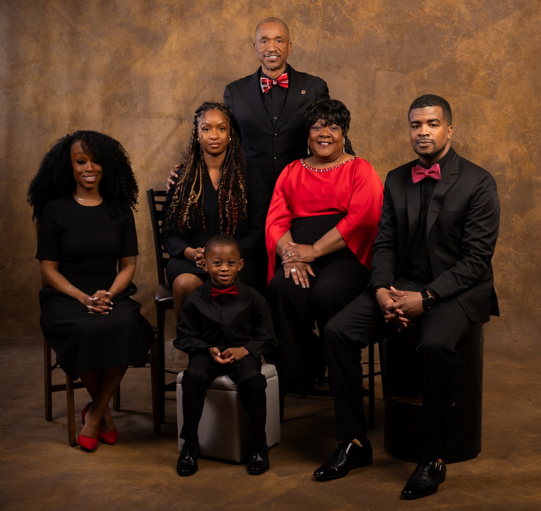 Studio Family Portraits — Three Generations
