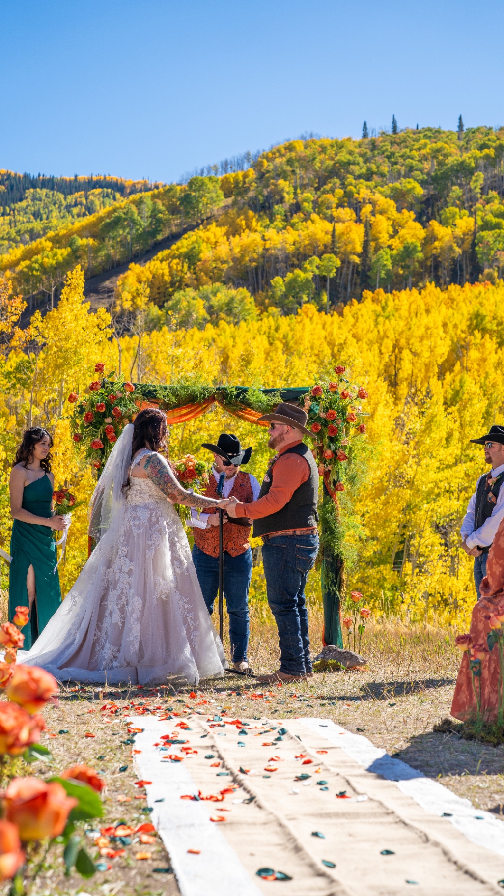 Aspen Grove Wedding — Autumn in Colorado