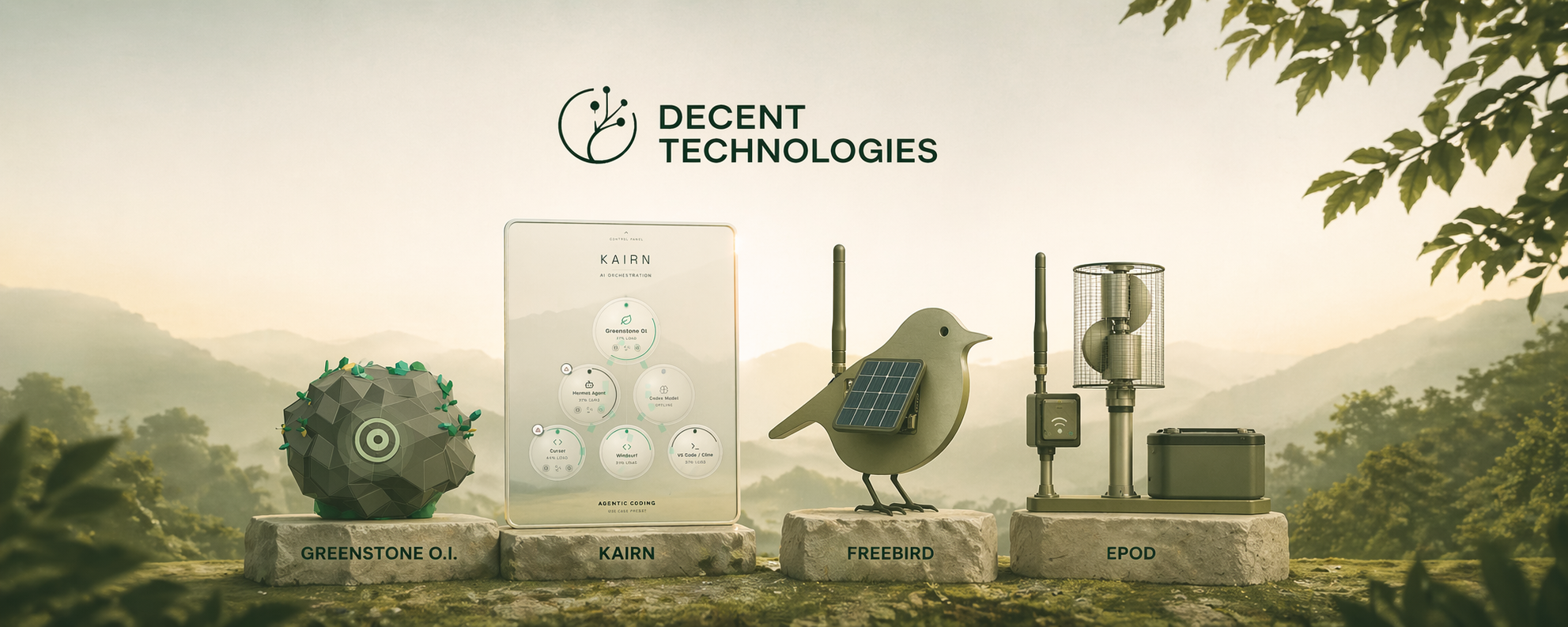 Decent Technologies — Brand & Product Design