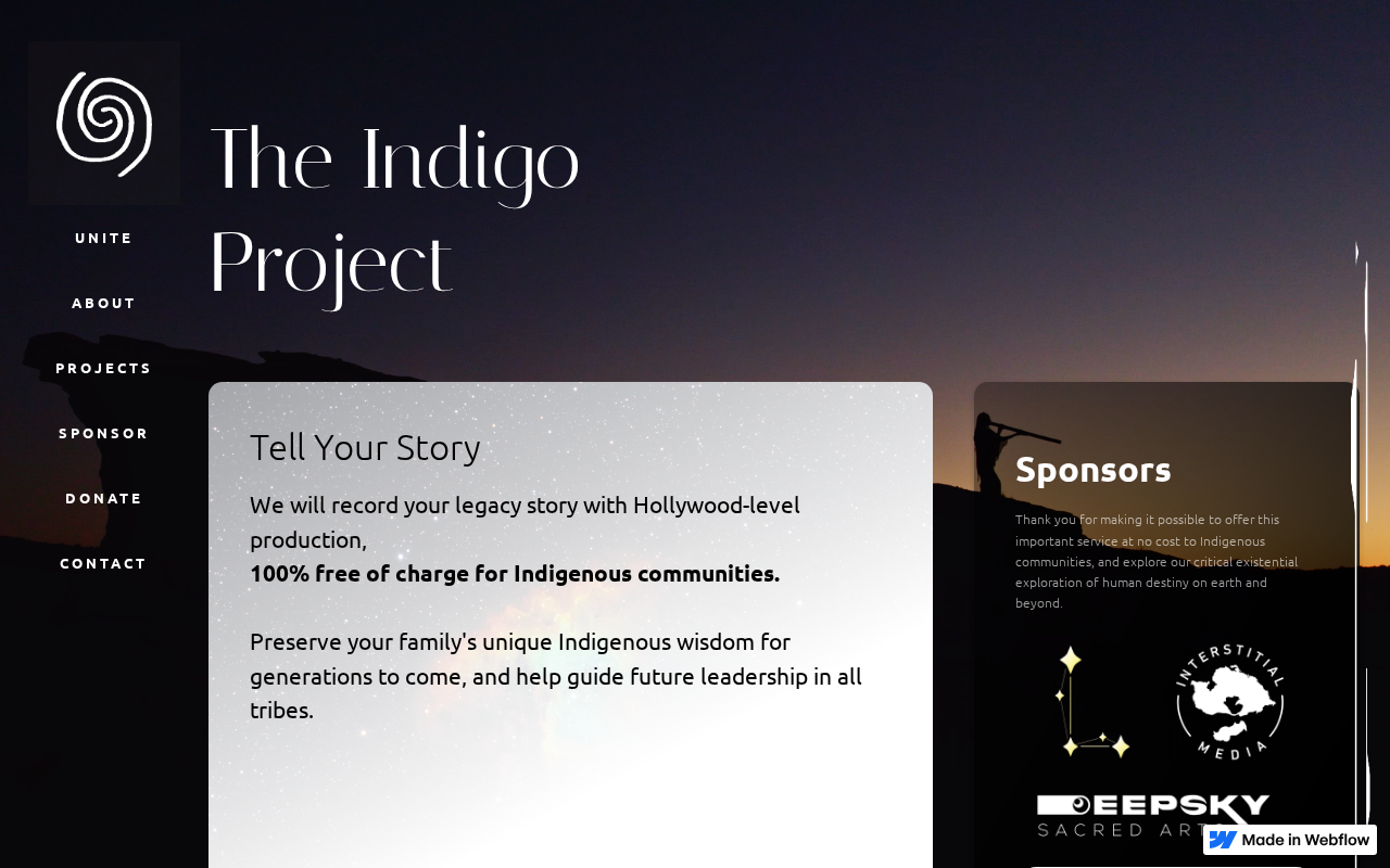 Indigo Project — Home