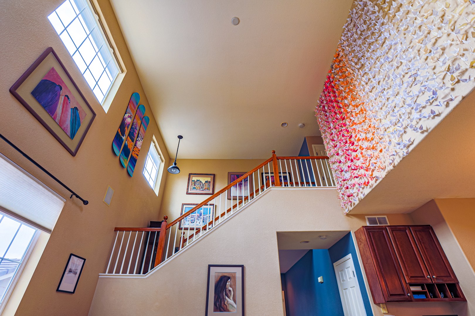 Thousand Cranes — Stairwell