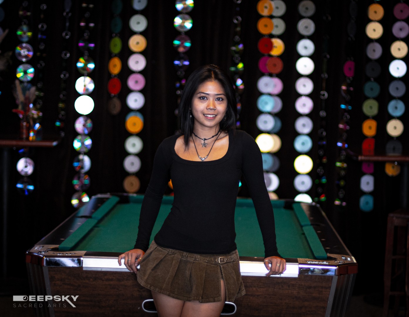 CD Curtain — Billiard Room