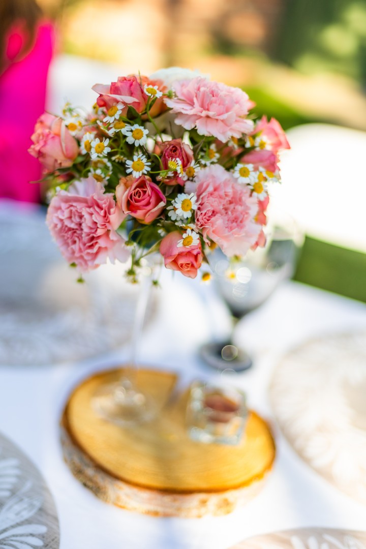 Pink Centerpiece